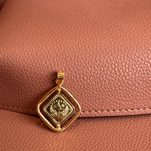 Original 1/4 Lira Rotating Pendant