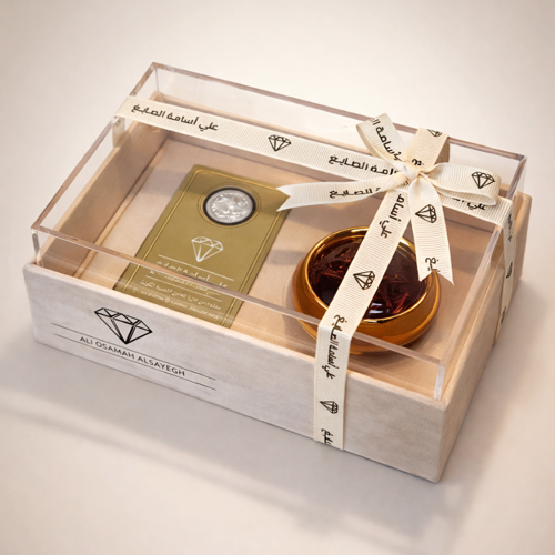 Rubaa Lira Silver + Saffron