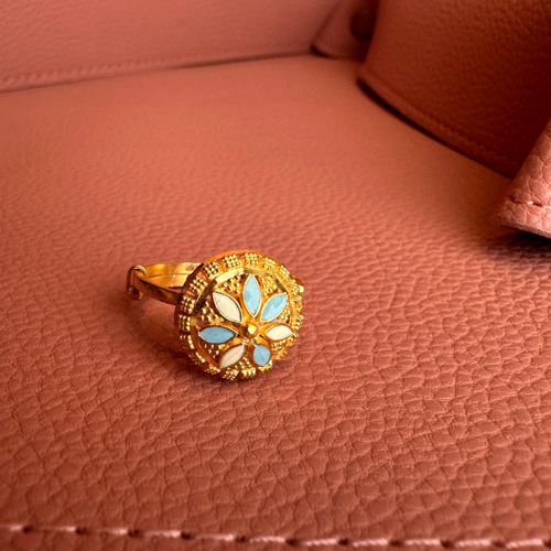 Blue Ring ( Free Size )